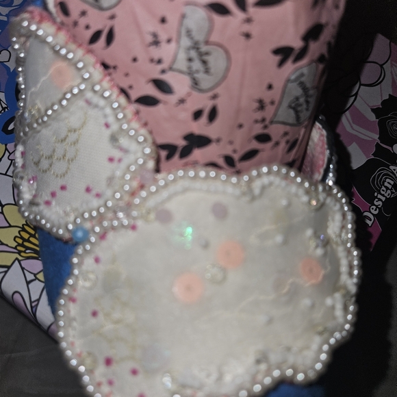 Irregulqr Choice Blue Cloud Rainbow Heels - Picture 5 of 6